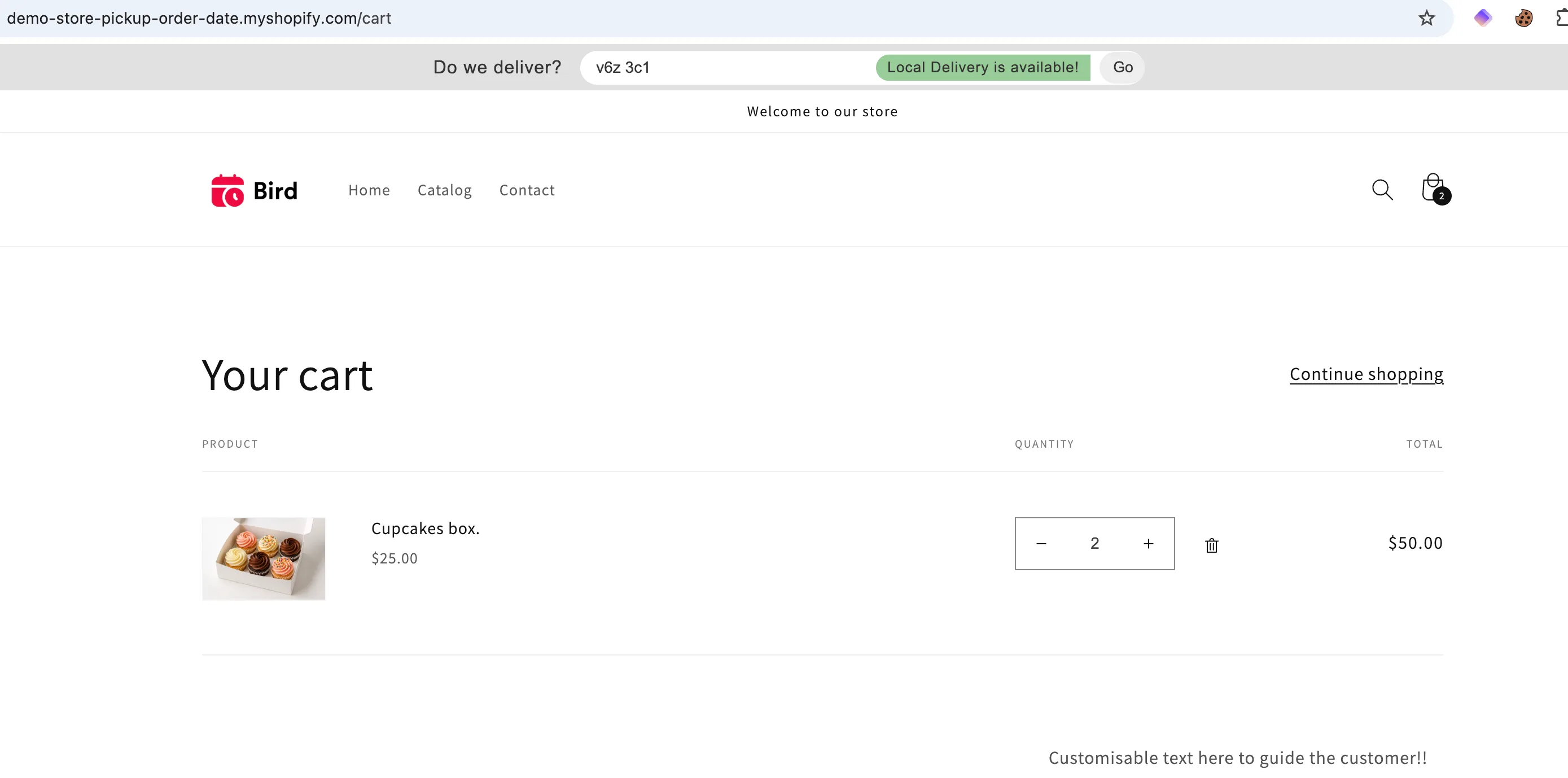 Reduce Shopify Cart Abandonment with Bird’s Delivery Validator