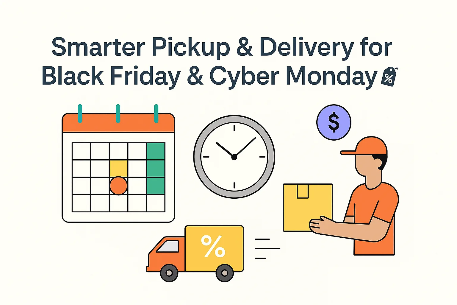 Getting the Most out of Black Friday & Cyber Monday with Birdโs Pickup and Delivery Tools