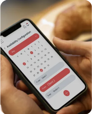 Shopify order calendar showing scheduled deliveries and pickups